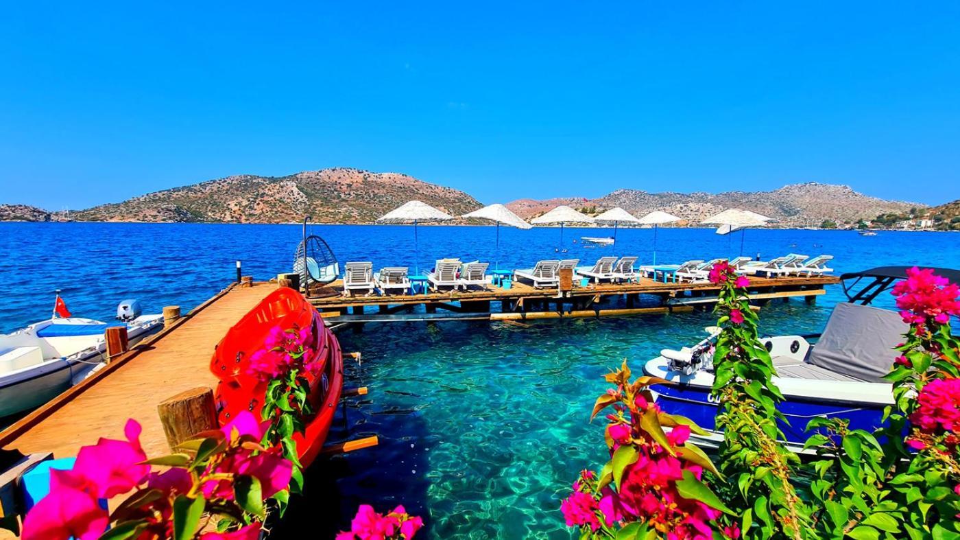 Aphrodite Hotel ボズブルン エクステリア 写真